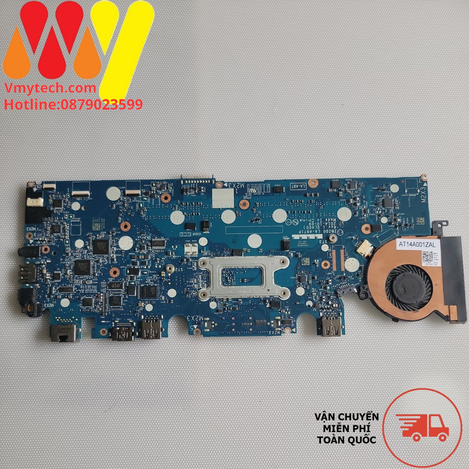 MAIN thay thế dùng cho Laptop DELL 7250 I5-5200 mã : la-a971p