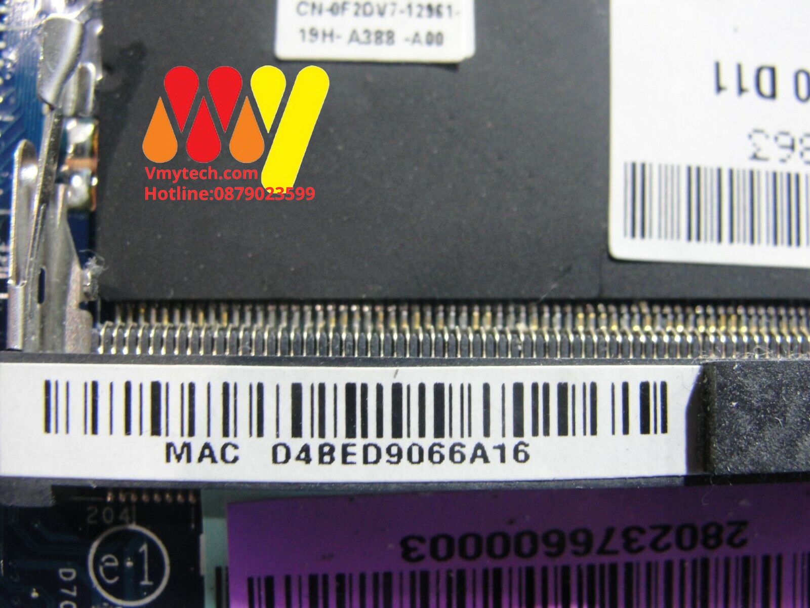 MAIN thay thế dùng cho Laptop DELL XPS 14Z L412Z I7-2640 mã : F2DV7