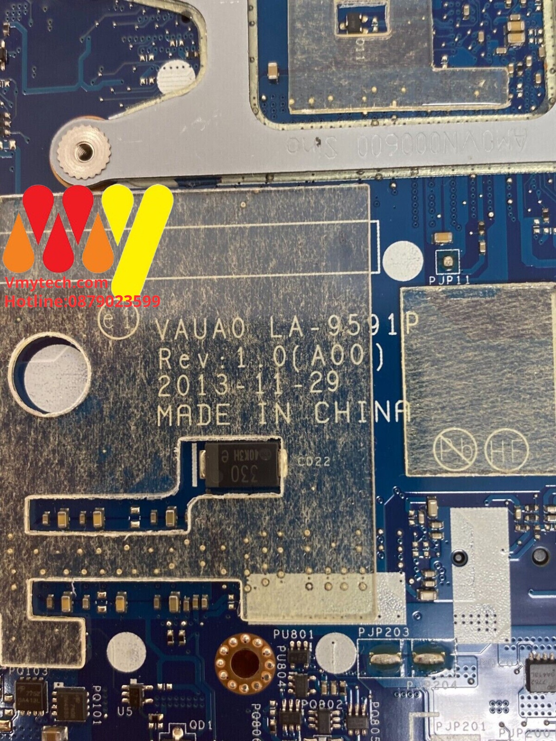 MAIN thay thế dùng cho Laptop DELL 7440 I7-4600 mã : WK2DM, LA-9591P