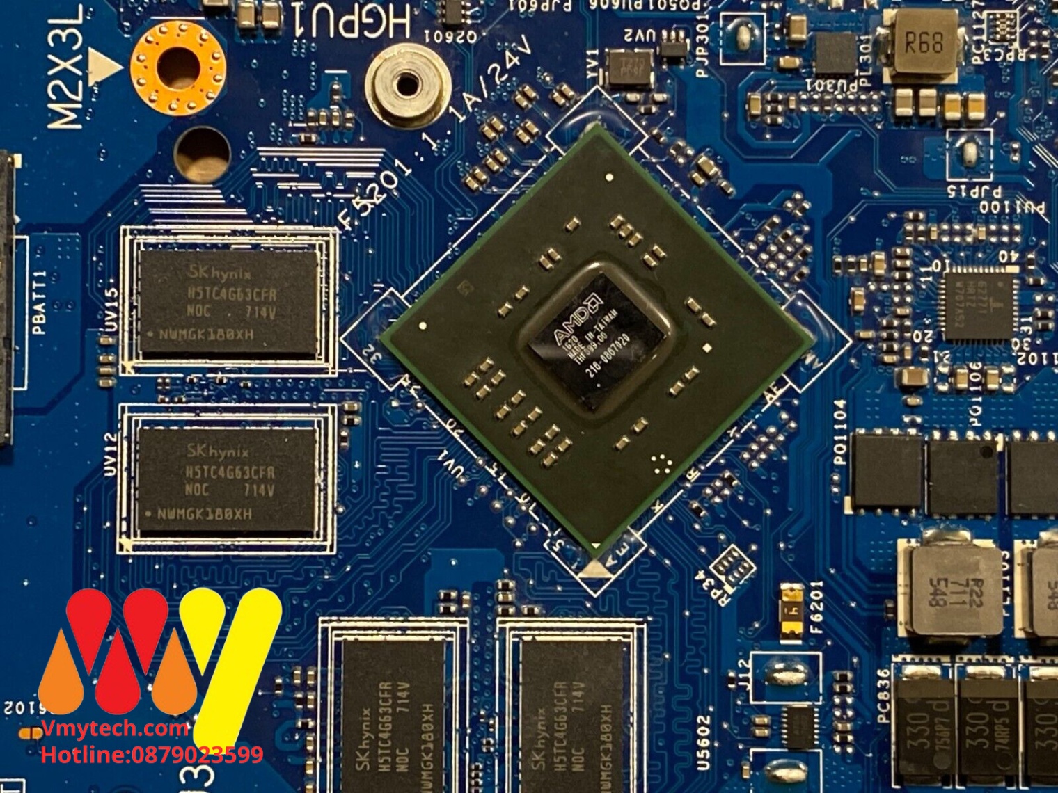 MAIN thay thế dùng cho DELL 3559 I5-6200 VGA RỜI mã : F1J0W
