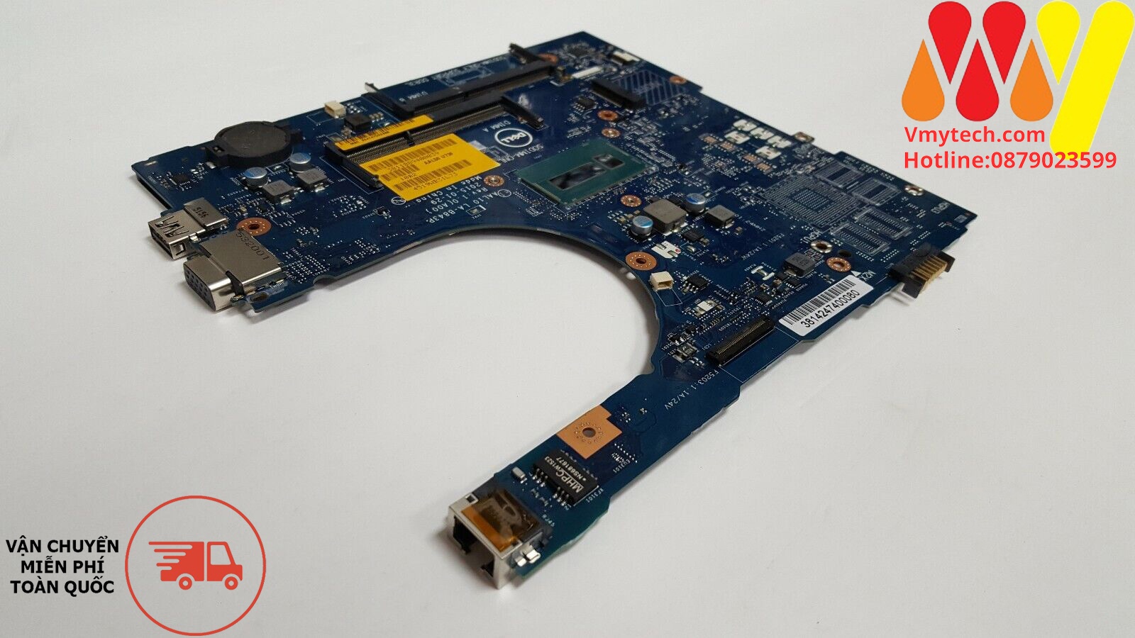MAIN thay thế dùng cho Laptop DELL 5458 I5-5200 mã : AAL10, LA-B843P