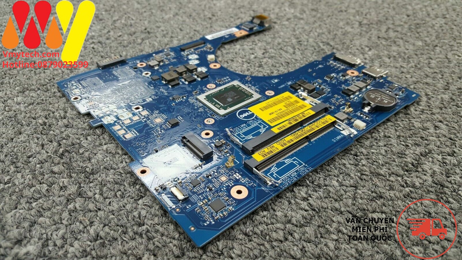 MAIN thay thế dùng cho DELL Vostro 3558, 5558 I7-5500 VGA RỜI mã : la-b843p