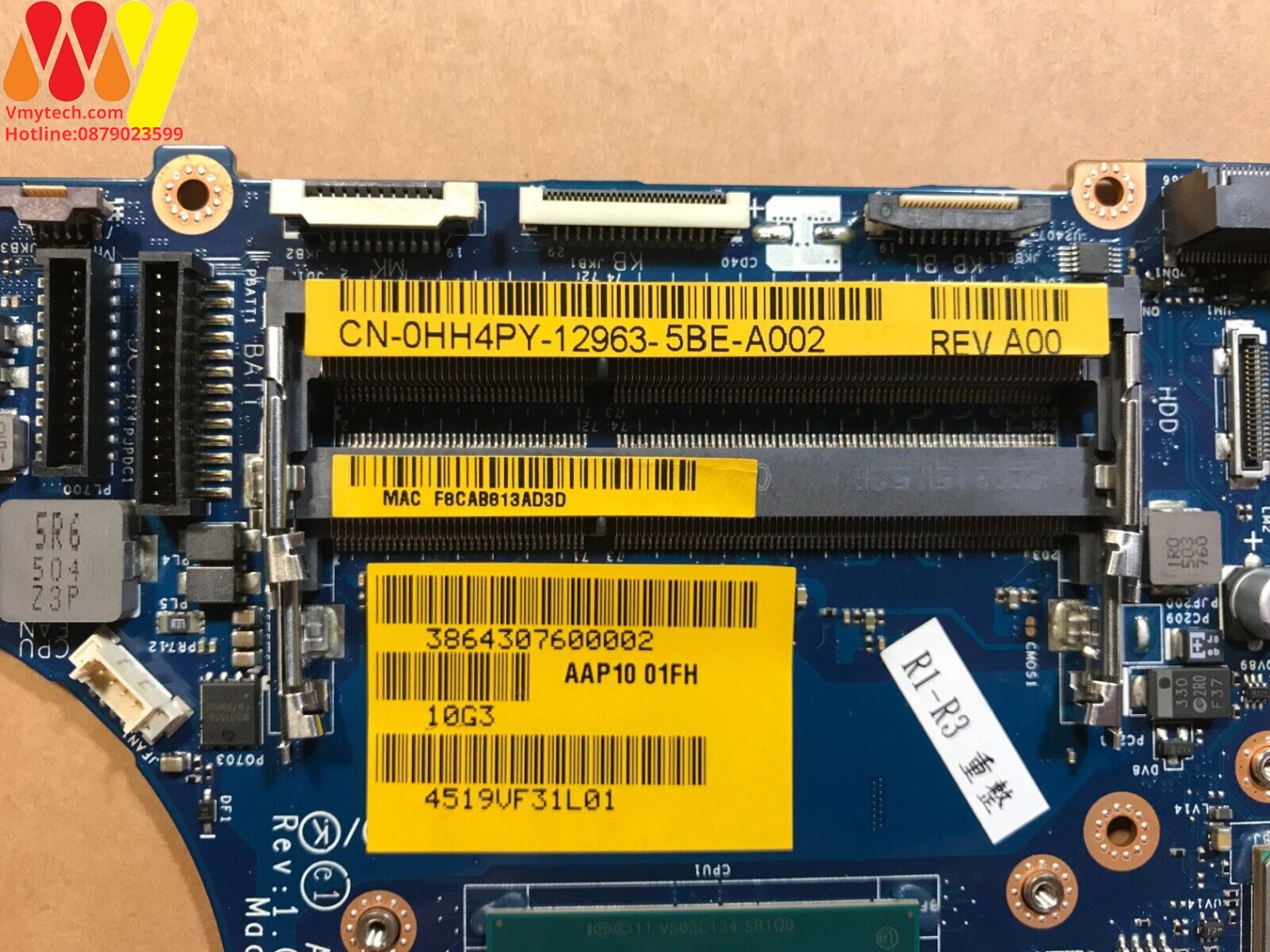 MAIN thay thế dùng cho laptop DELL ANLIENWARE M15 R2 I7-4720 mã : la-b753p
