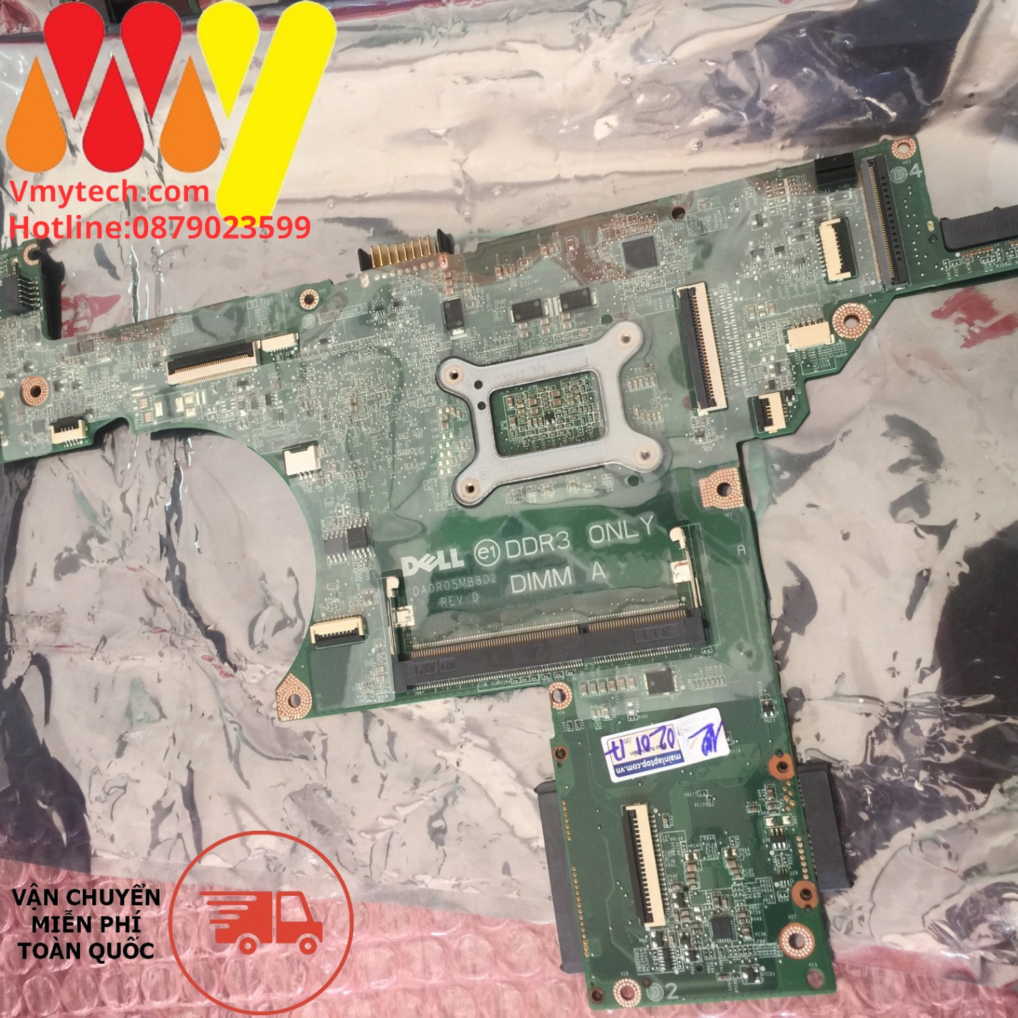 MAIN thay thế dùng cho Laptop DELL 14Z N411Z I3-2330 mã : GJ9VX, 0GJ9VX, DA0R05MB8D0