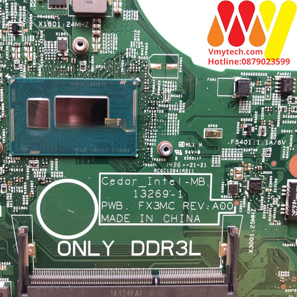 MAIN thay thế dùng cho Laptop DELL 3442, 3542, 3548 I5-4210 VGA 2GB mã : 6YPRH