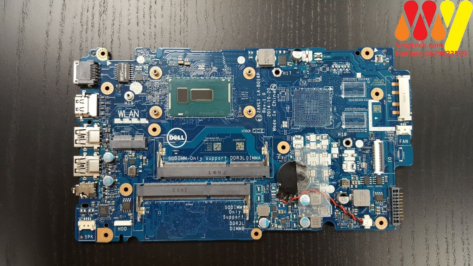 MAIN thay thế dùng cho Laptop DELL 5548, 5448 - I5-5200 VGA RỜI mã : LA-B016P