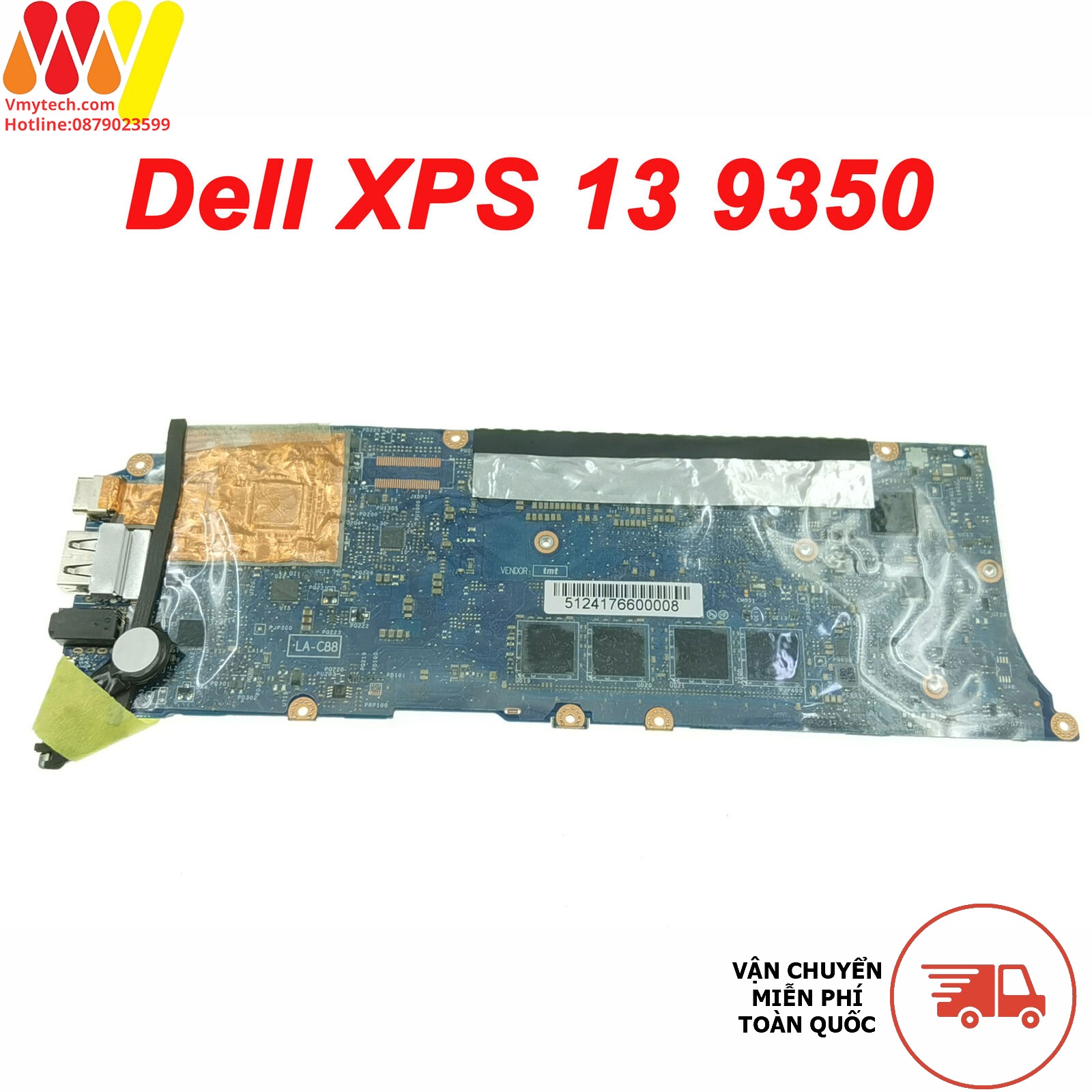 MAIN thay thế dùng cho Laptop DELL XPS 13 9343 I7-5500 mã : LA-C881P