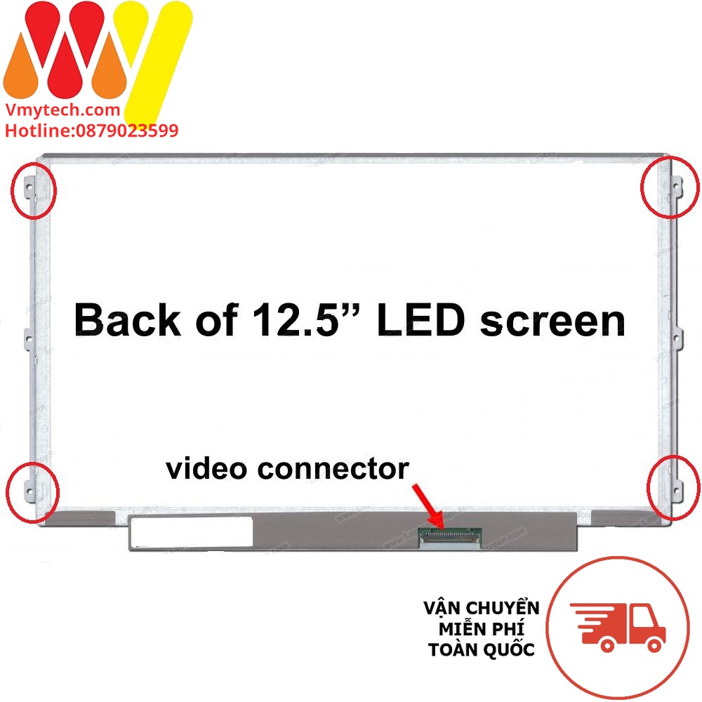LCD, Màn Hình 12.5 inch, Dùng cho Dell Latitude E6220 E6230
