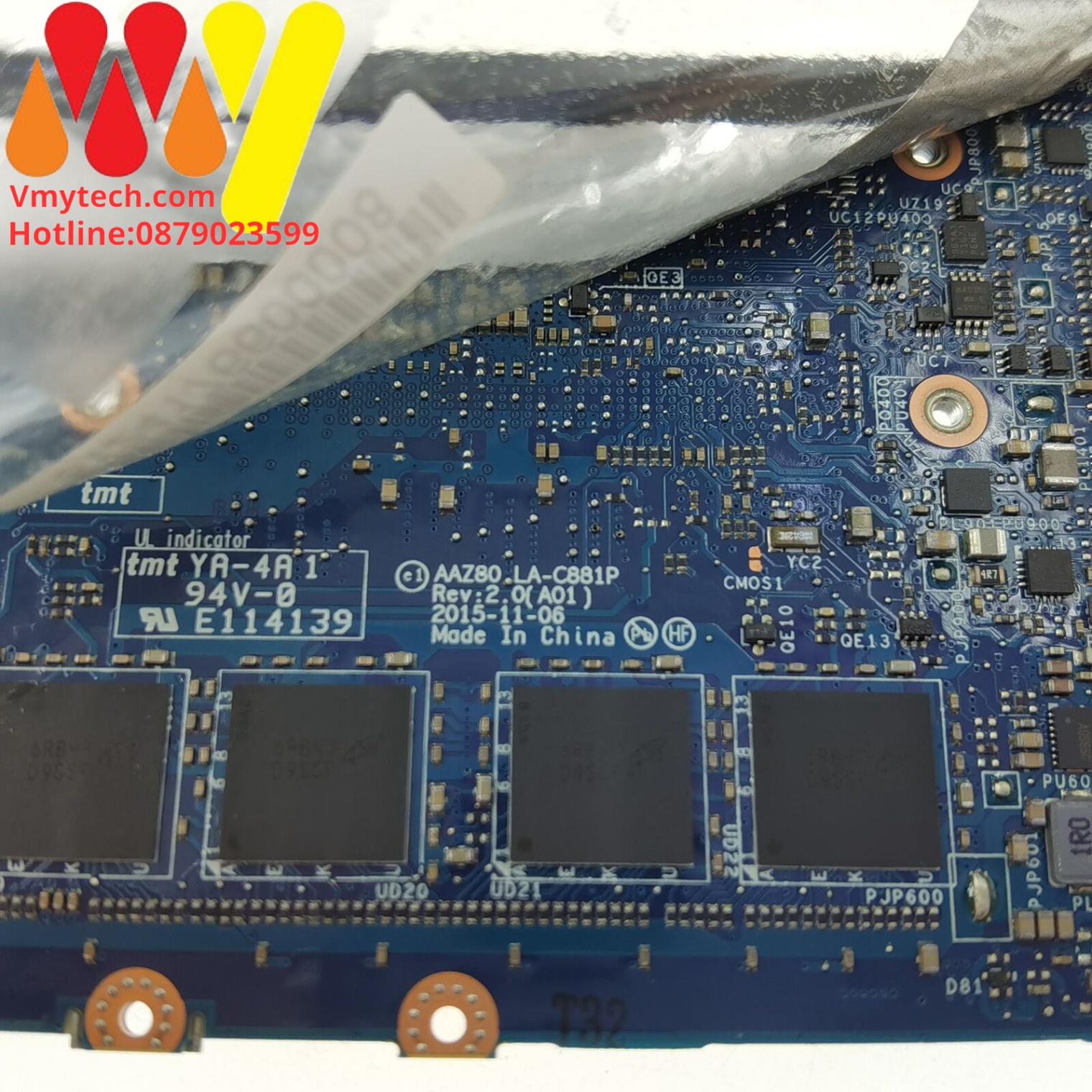 MAIN thay thế dùng cho Laptop DELL XPS 13 9343 I7-5500 mã : LA-C881P