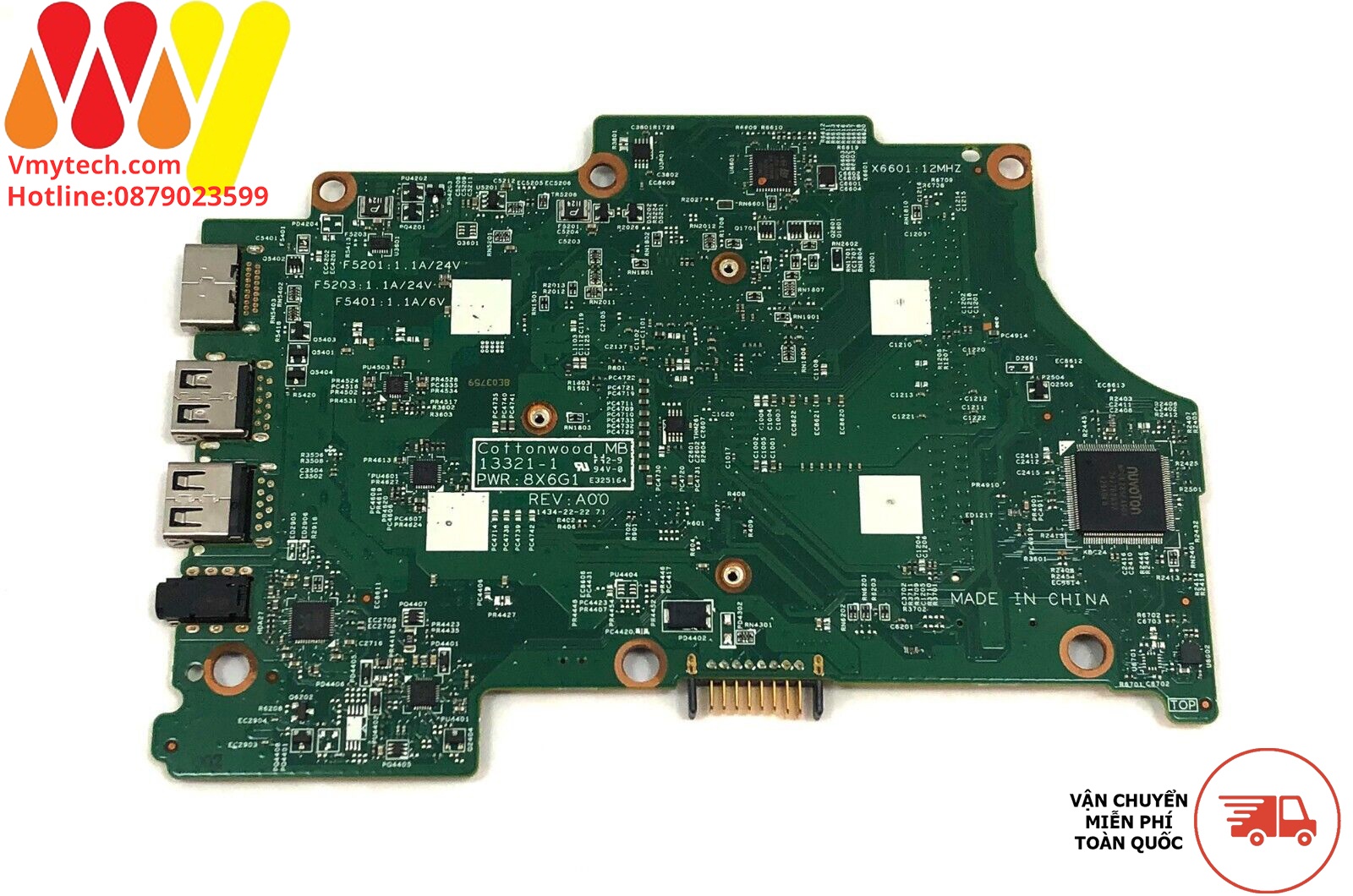 MAIN thay thế dùng cho DELL 7347 CORE I3-4010 mã : 3V489, 13321-1