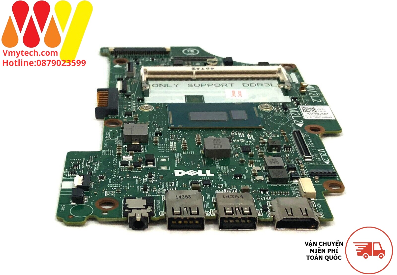 MAIN thay thế dùng cho DELL 7347 CORE I3-4010 mã : 3V489, 13321-1