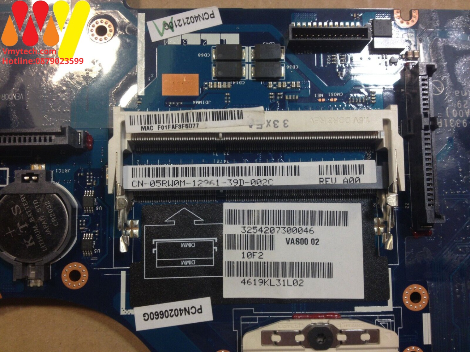 MAIN thay thế dùng cho Laptop DELL ANLIENWARE M17-R5 mã : 2XJJ7, 41W46, LA-9331P