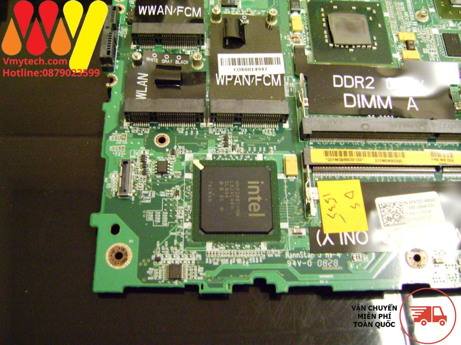 MAIN thay thế dùng cho Laptop DELL 1535 VGA SHARE mã : 31FM6MB0000, F973C