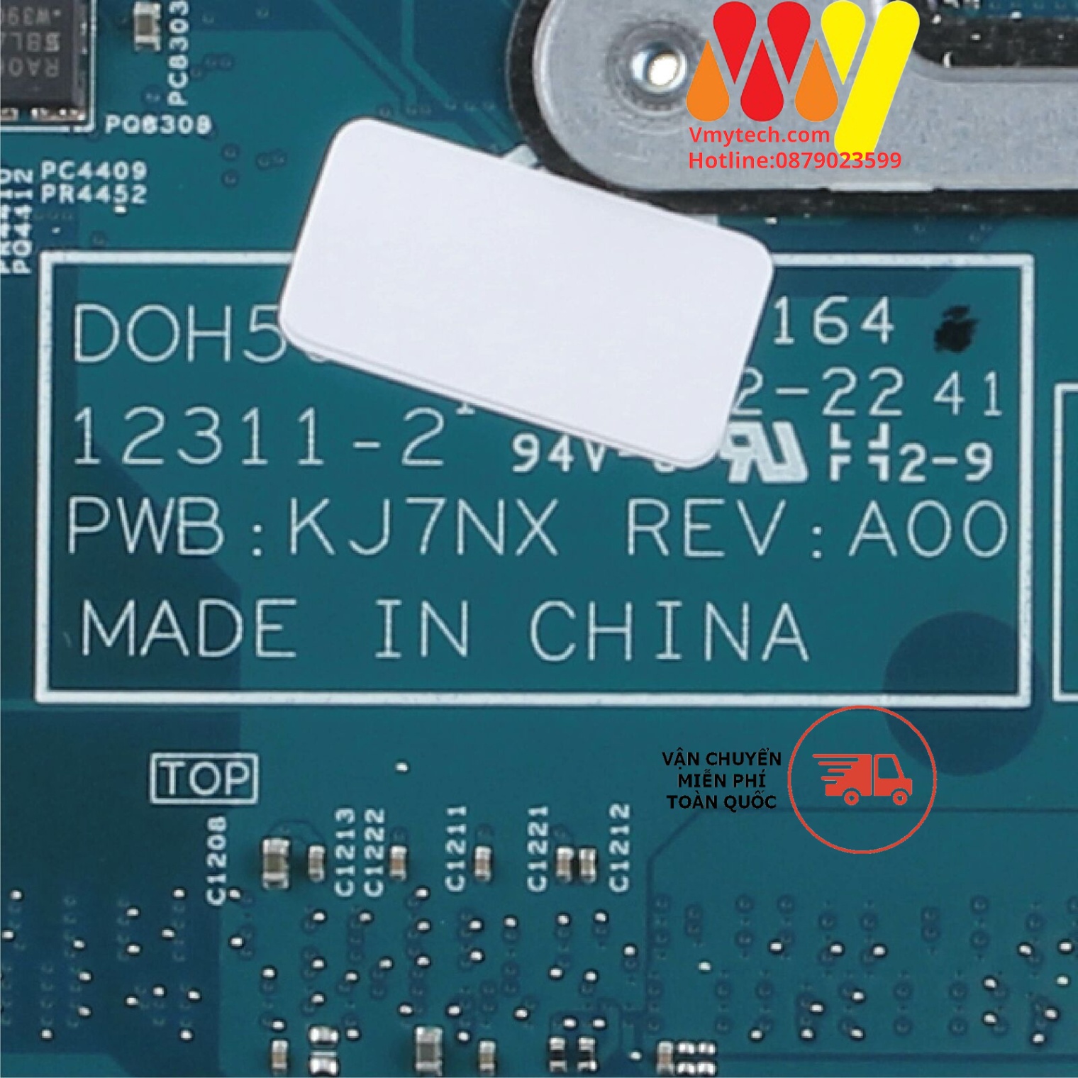 MAIN thay thế dùng cho Laptop DELL 7537 I3-4010 mã : 5GRP2, 12311-2
