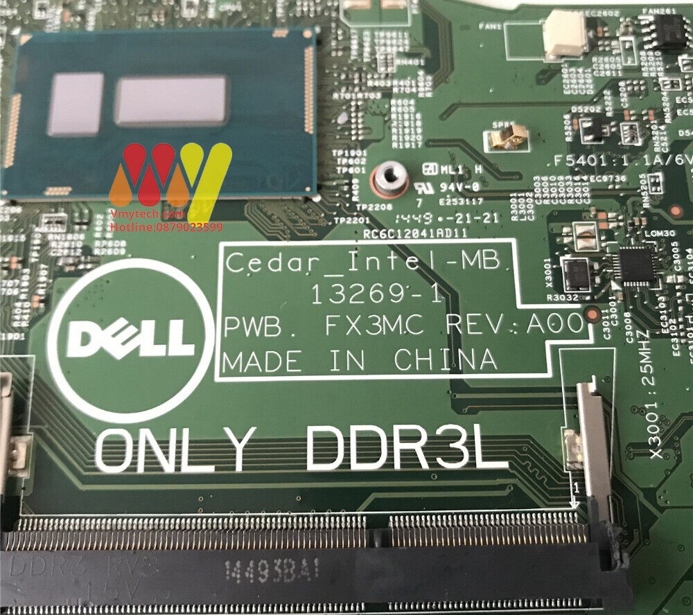 MAIN thay thế dùng cho Laptop DELL Inspiron 3542 3543 I5-4210 mã : 0THVGR