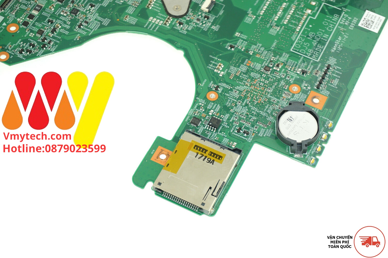 MAIN thay thế dùng cho Laptop DELL V131, P18S CORE I5-2410 mã : MJPRW