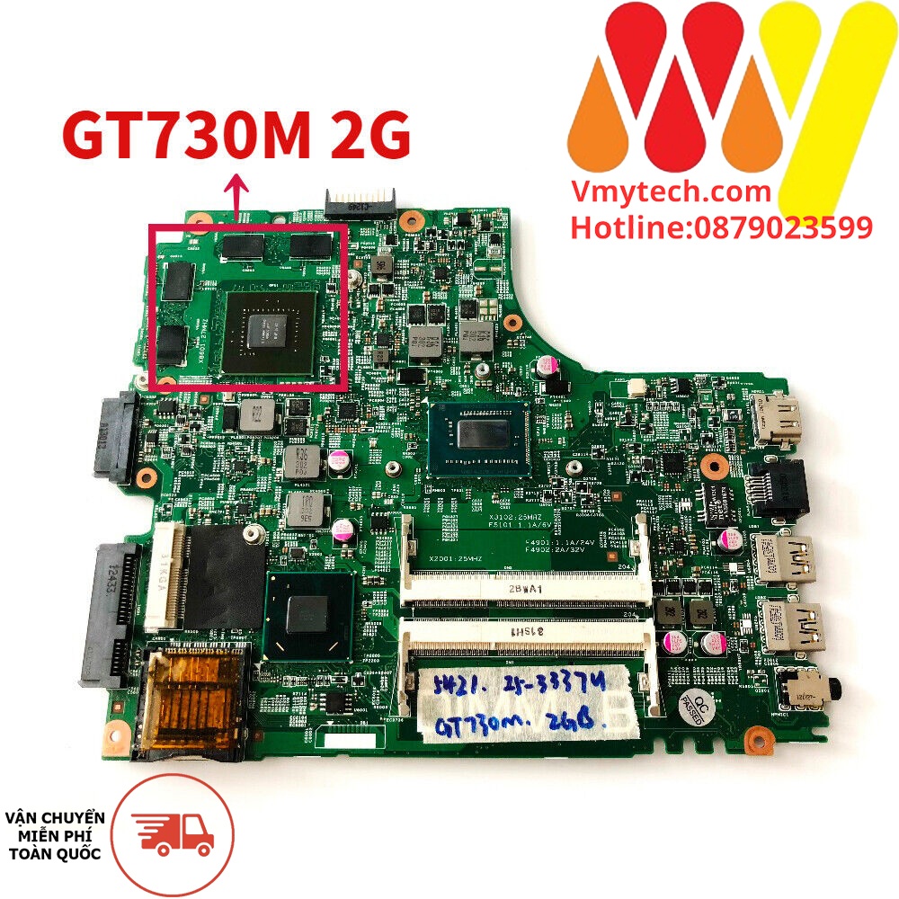 MAIN thay thế dùng cho Laptop DELL 3421-2421 I3-3217 mã : CN-055NJX, GT625M