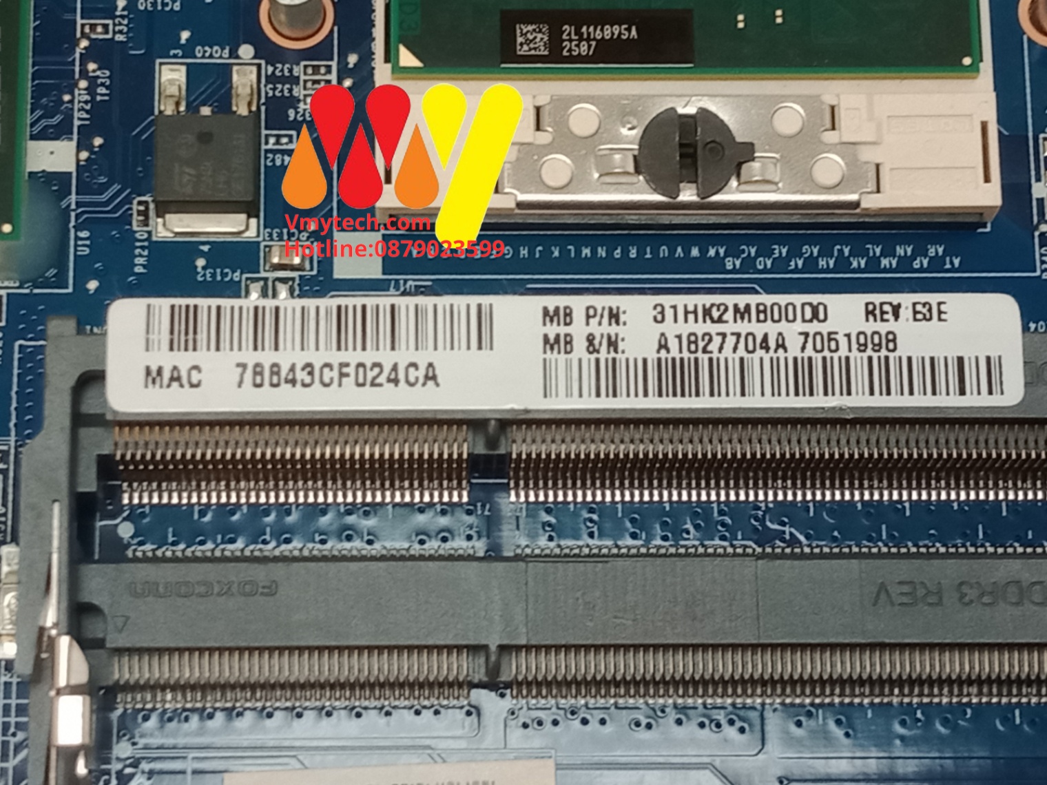 Main thay thế dùng cho Laptop Sony Vaio VPC-EJ Mã : DA0HK2MB6E0