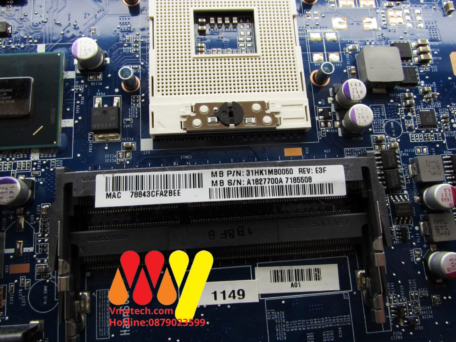 Main thay thế dùng cho Laptop Sony Vaio VPC-EJ Mã : DA0HK2MB6E0