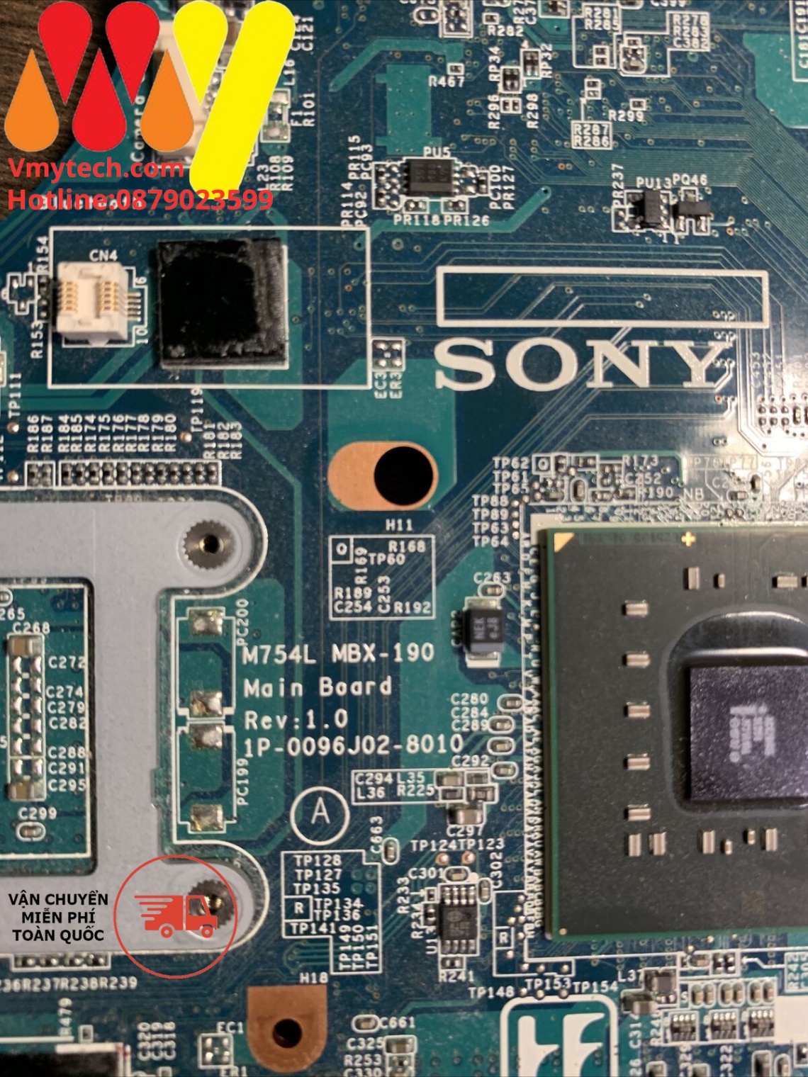 Main thay thế dùngcho Laptop Sony Vaio VGN - SR mã : mbx 190