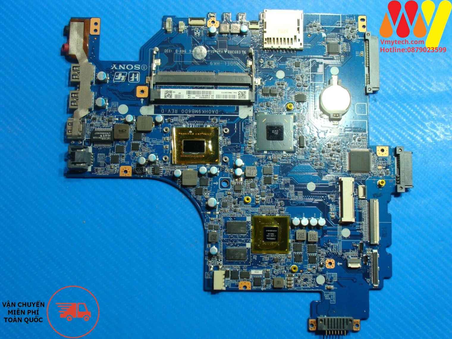 MAIN thay thế dùng cho Laptop SONY SVF15A I5-3337 mã : DA0GD6MB8E0