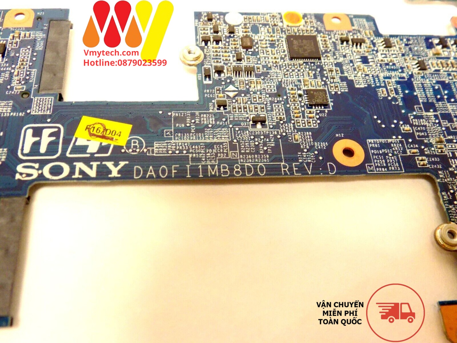 Main thay thế dùng cho Laptop Sony VAIO SVF13N 13-CXB Intel I7-4500 mã : DA0FI1MB8D0