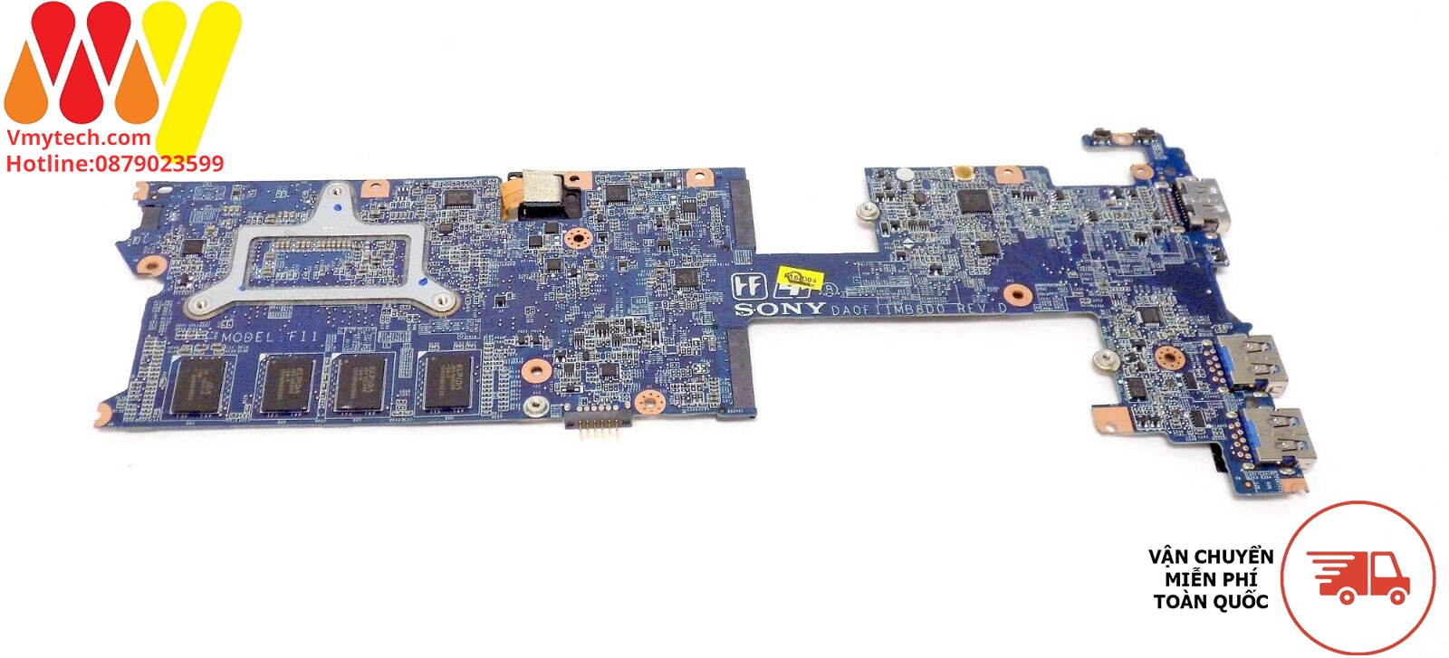 Main thay thế dùng cho Laptop Sony VAIO SVF13N 13-CXB Intel I7-4500 mã : DA0FI1MB8D0