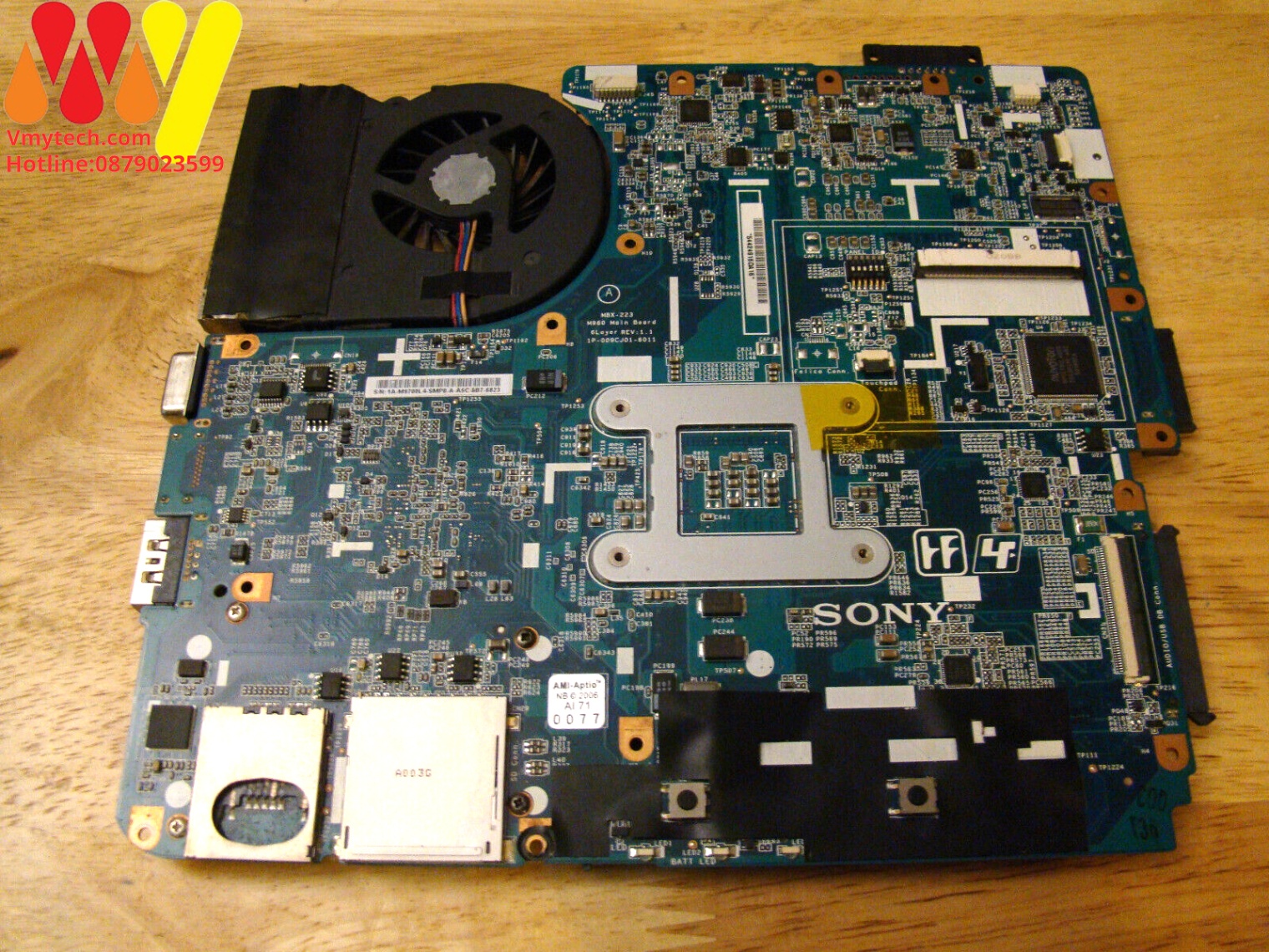 MAIN thay thế dùng cho Laptop SONY EB-M960 mã : MBX-223, 1P-009CJ01-6011