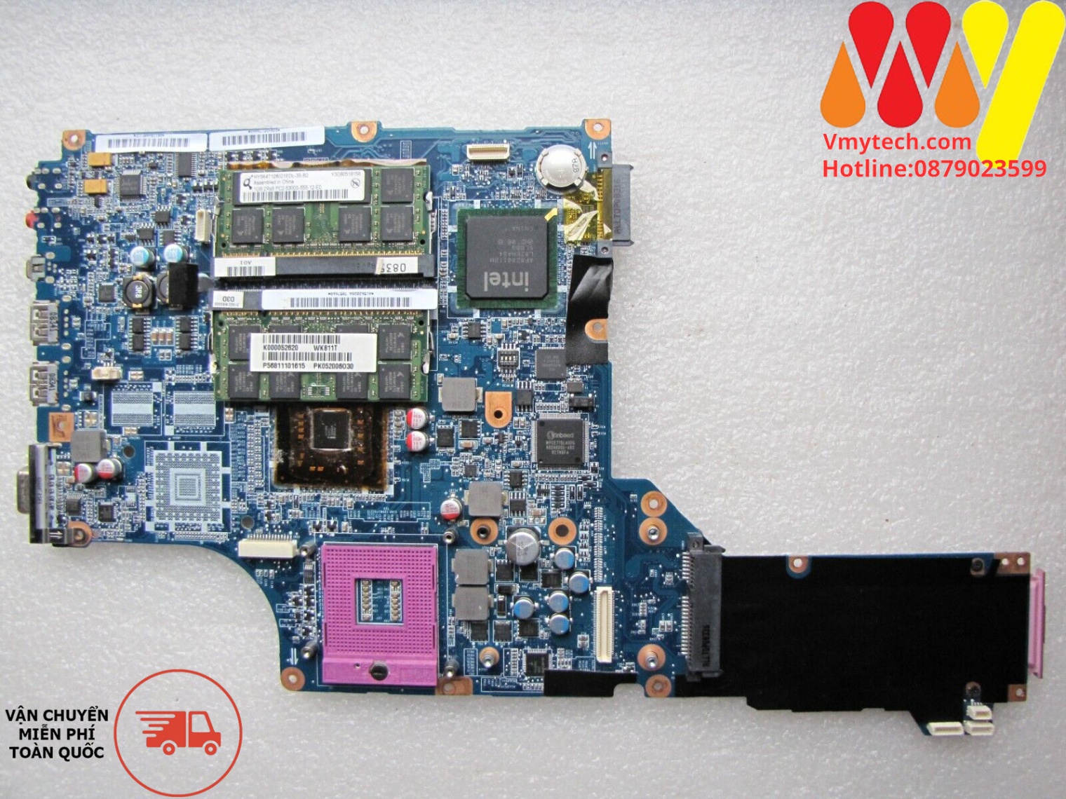 MAIN thay thế dùng cho Laptop SONY Vaio VGN-CS mã : DA0GD2MB8D0, MBX-196