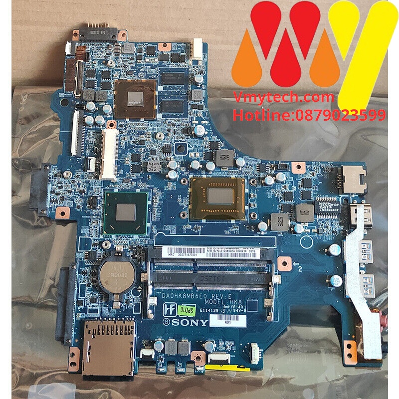 MAIN thay thế dùng cho Laptop SONY SVF143 I3-4010 mã : DA0HK8MB6E0