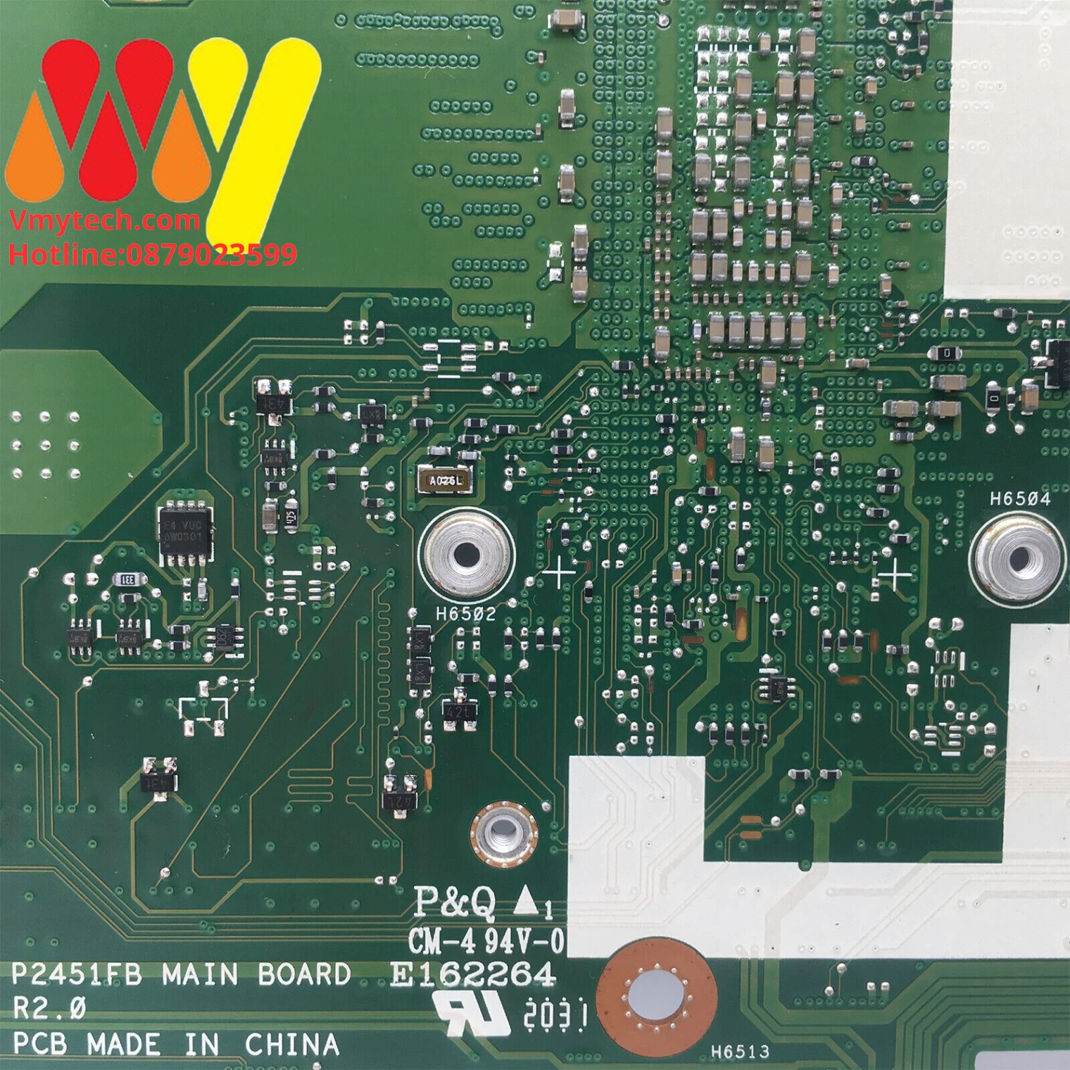 Main thay Cho Laptop ASUS ExpertBook P2 P2451, P2451F, P2451FB, P2451FAW, P2451FAV I5-10210U