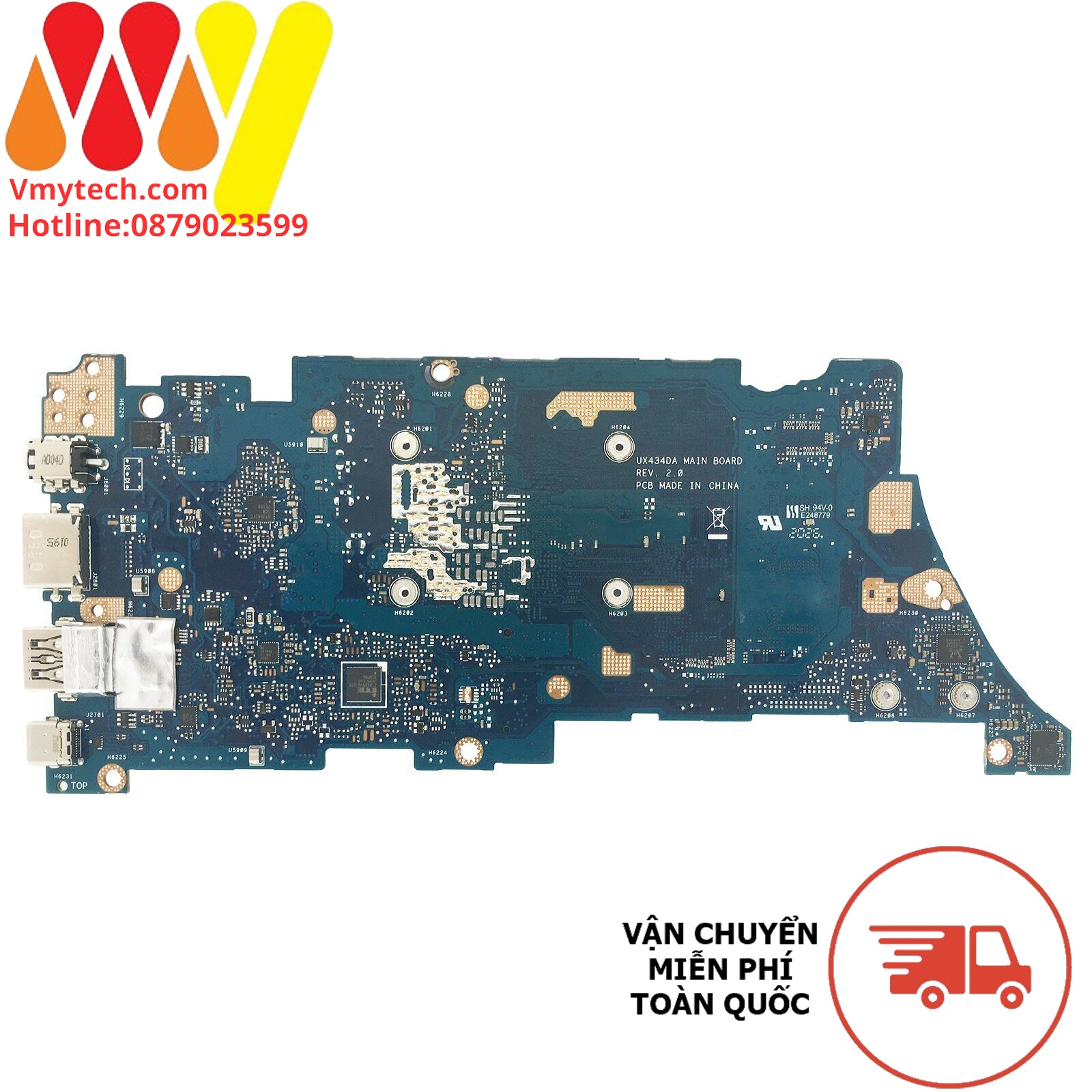 Main thay thế dùng cho Laptop ASUS UX434DA, UX434D, UM433, UM433DA RYZEN 7-3700