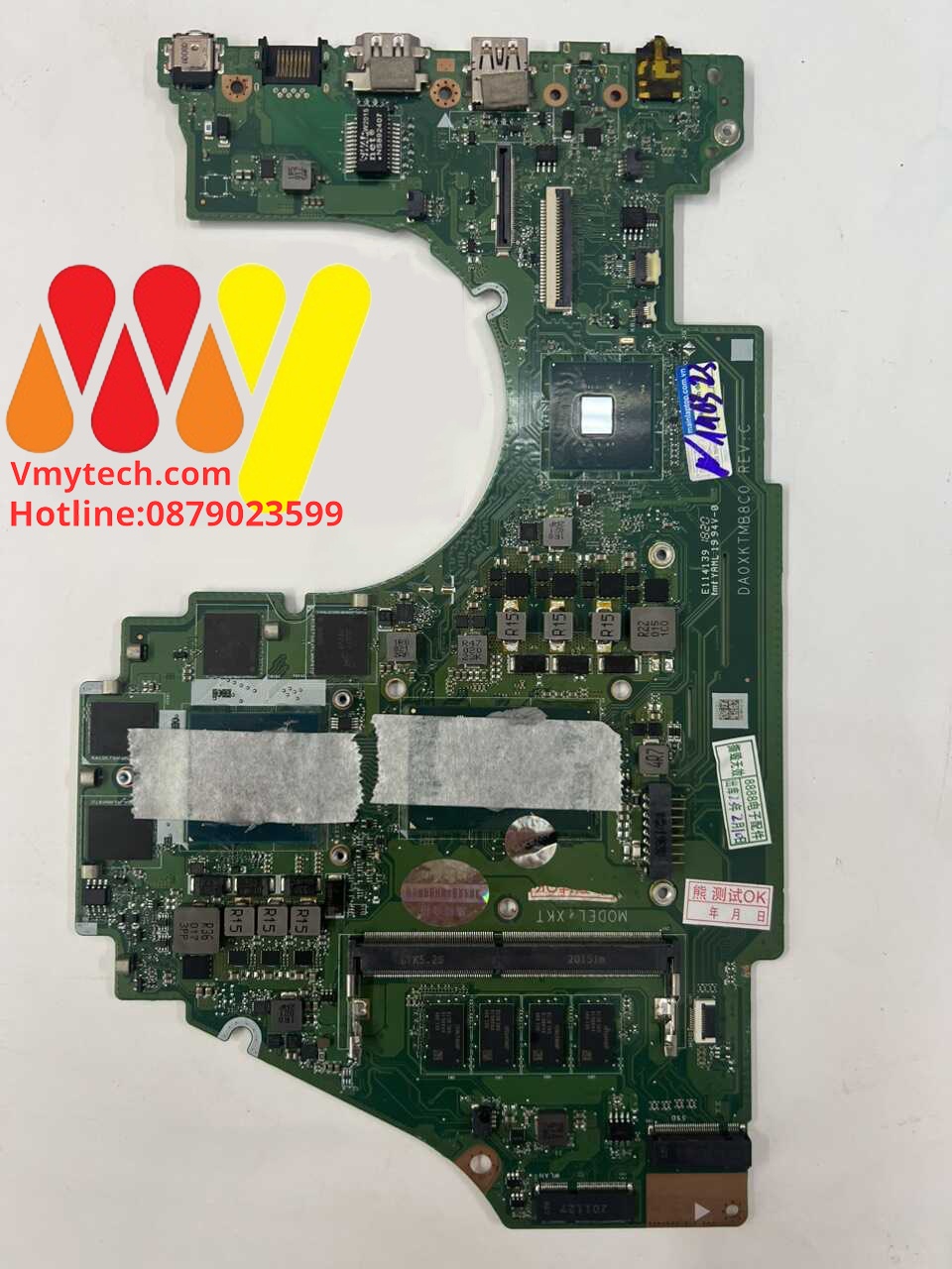 MAIN thay thế dùng cho Laptop ASUS F571GT I7-9750H GTX1650 mã : da0xktmb8c0