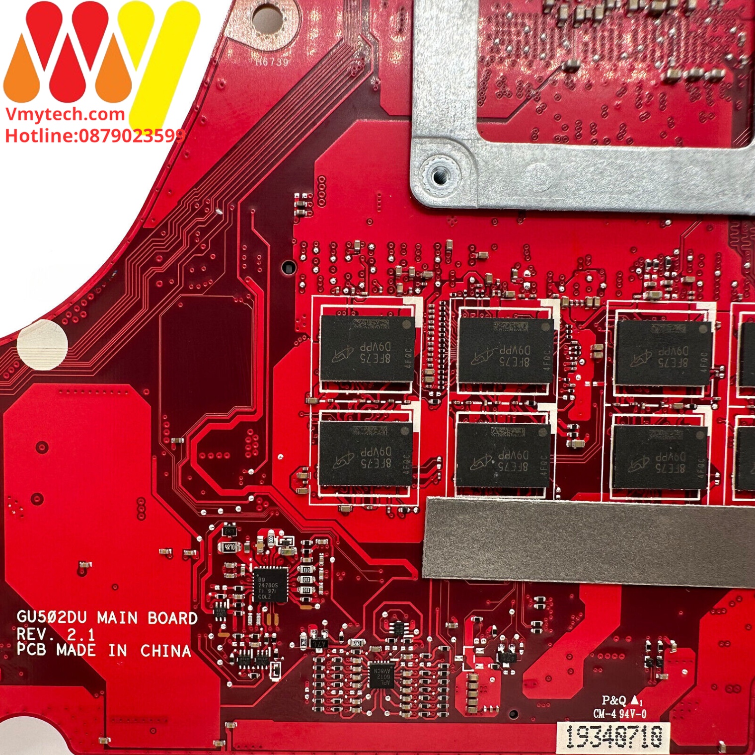 MAIN Thay thế dùng cho Laptop ASUS GU502DU, GU502D, GA502, GA502DU AMD RYZEN R7-3750