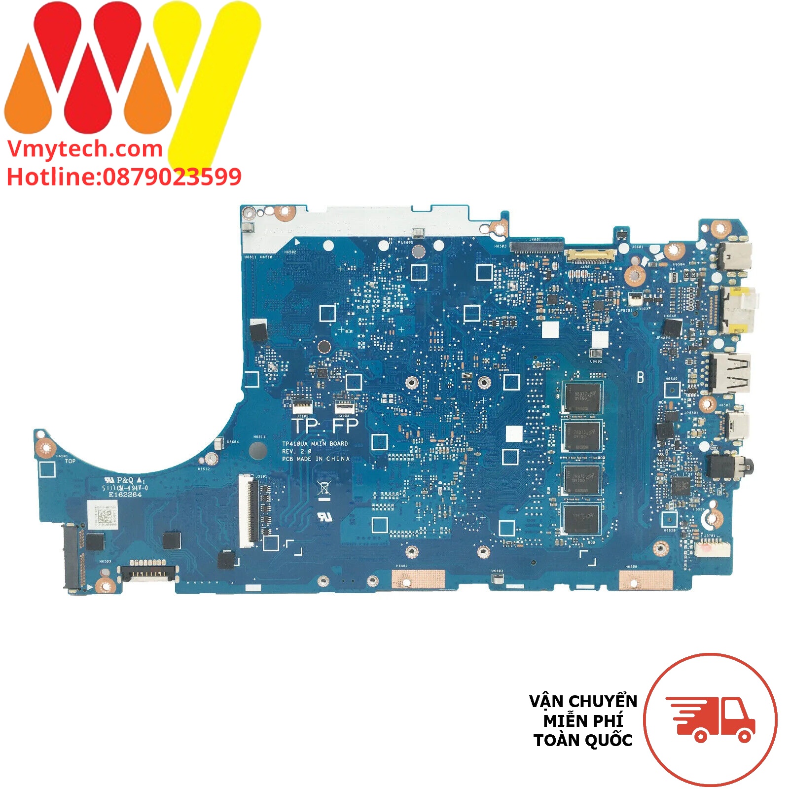 MAIN thay thế dùng cho laptop ASUS TP410UR, TP410UQ, TP410U, TP410UAR I3-7100U