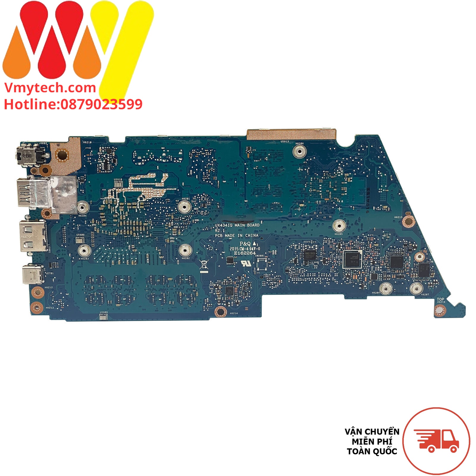 MAIN thay thế dùng cho Laptop ASUS UX434IQ, Q407IQ I5-10210U VGA RỜI