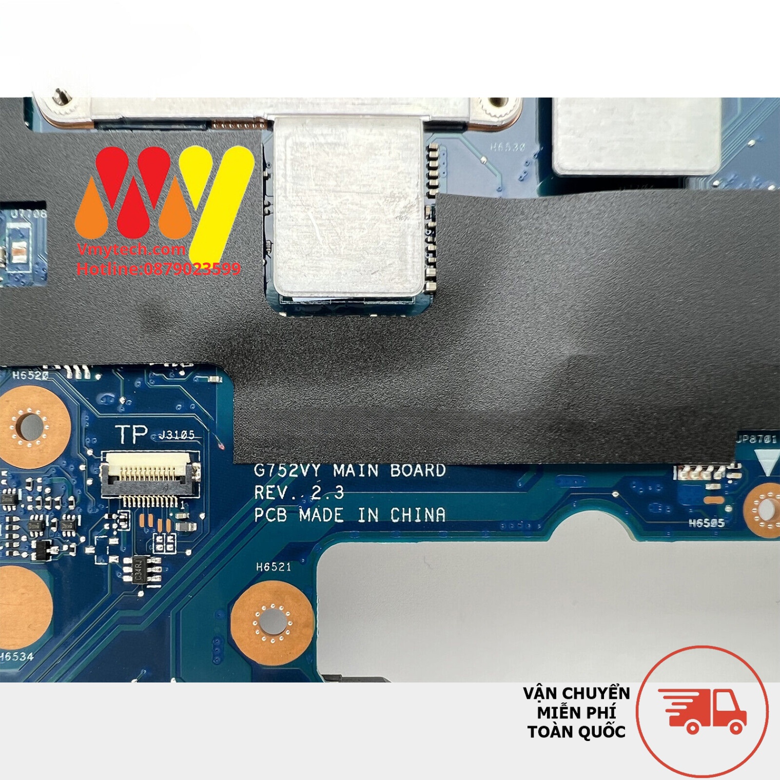 Main thay thế dùng cho Laptop ASUS ROG G752VL, G752VT, G752VY I7-6700HQ
