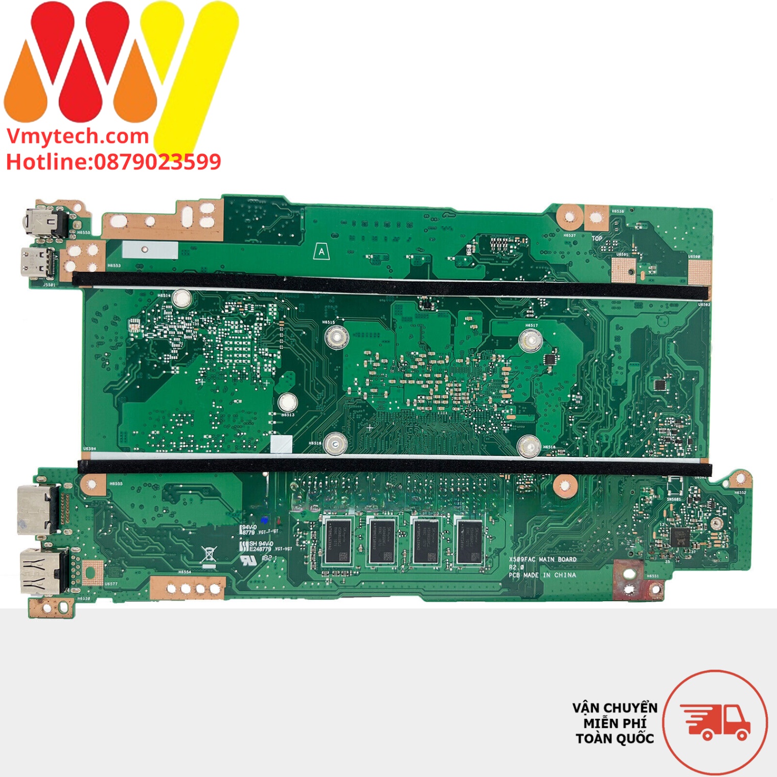 Main thay thế dùng cho Laptop ASUS X509JP, X409JA, X409J, X509JA I3-7020