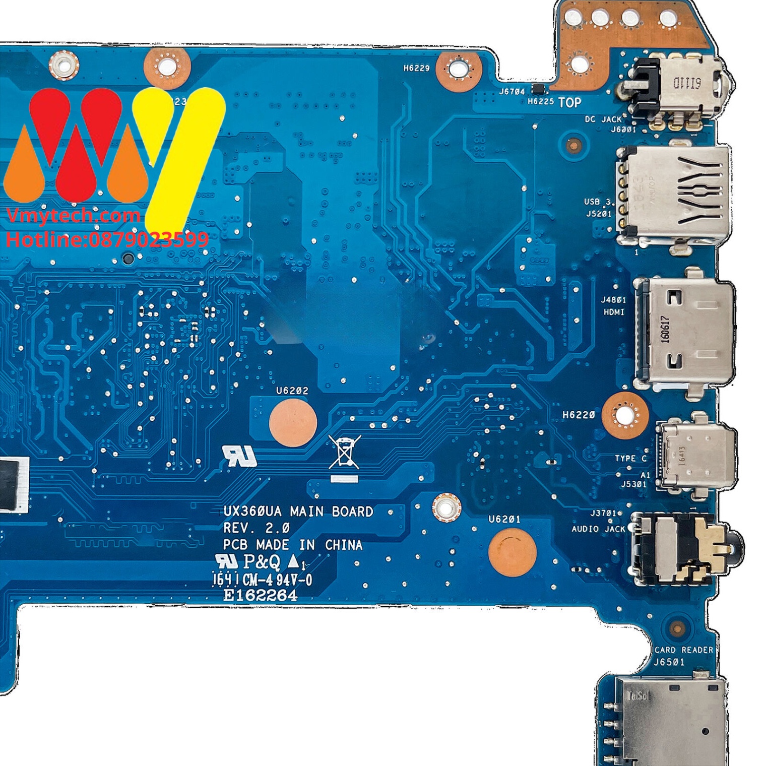 Main thay thế dùng cho Laptop ASUS Flip UX360UA, UX360UAK I5-6200U