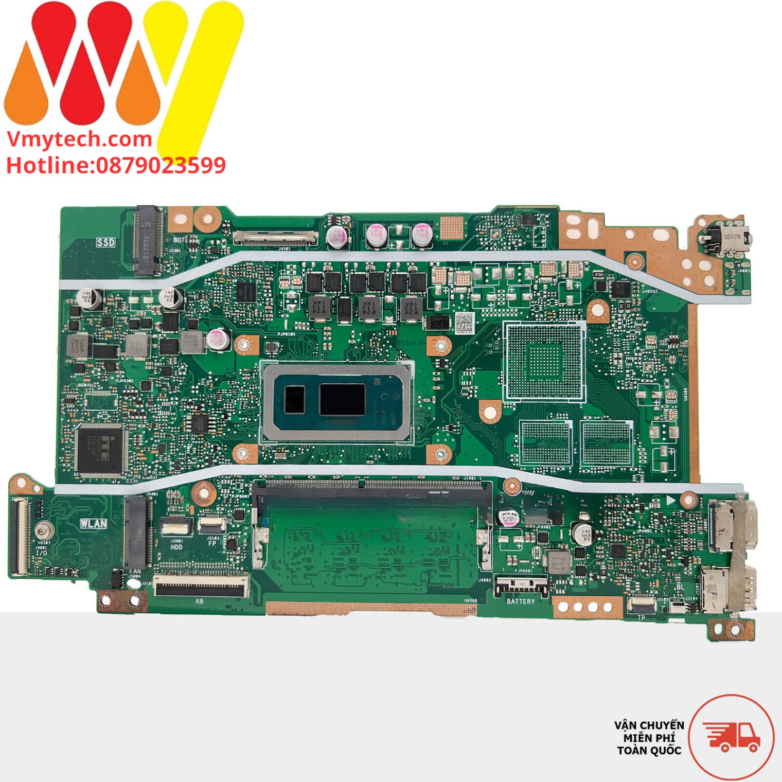 Main thay thế dùng cho Laptop ASUS X509JP, X409JA, X409J, X509JA I3-7020
