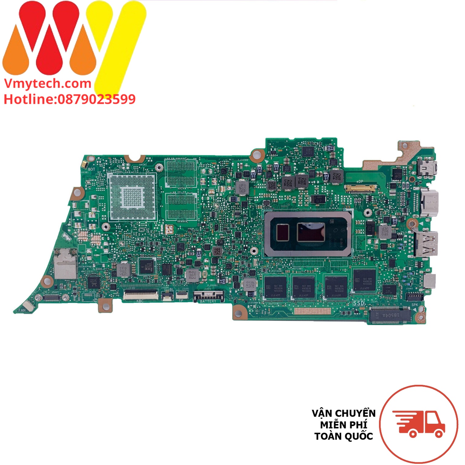Main thay thế dùng cho Laptop AsusZENBOOK 14 UX433F, UX433FN, UX433FA, UX433 I5-8265U