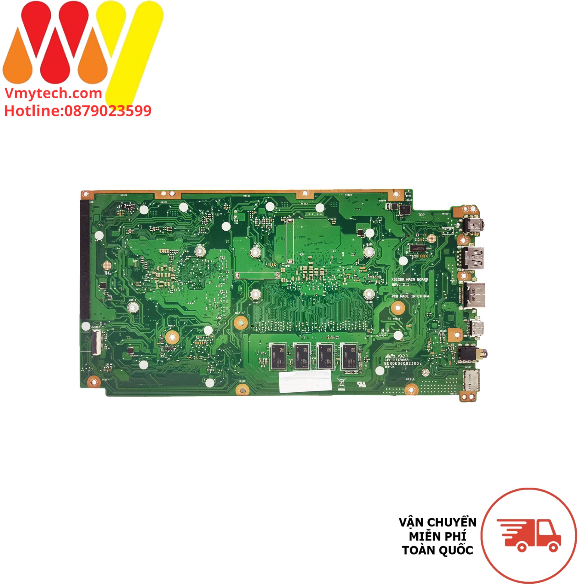 Main Laptop ASUS X512DK M5050DA F512D, A512DA, A512DK, S512DA, X712DA, X512 I3-7100U