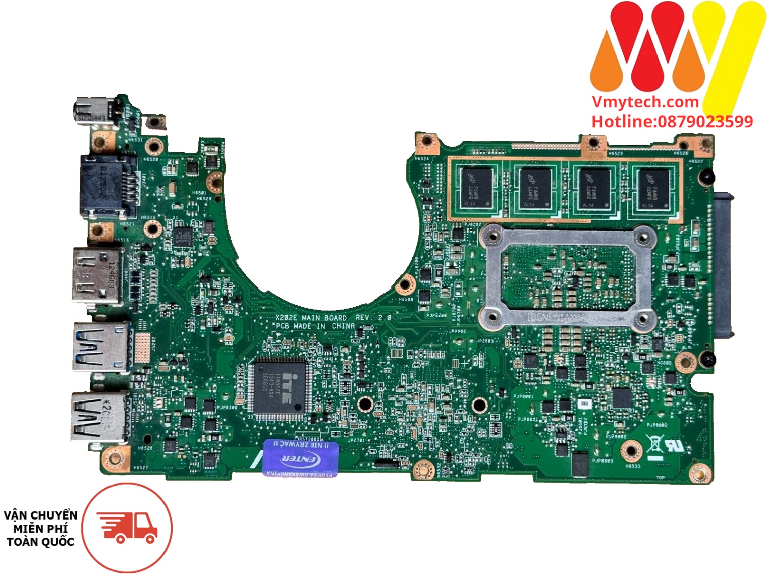 MAIN ASUS X202E I3-3217U mã : 60-NFQMB1300
