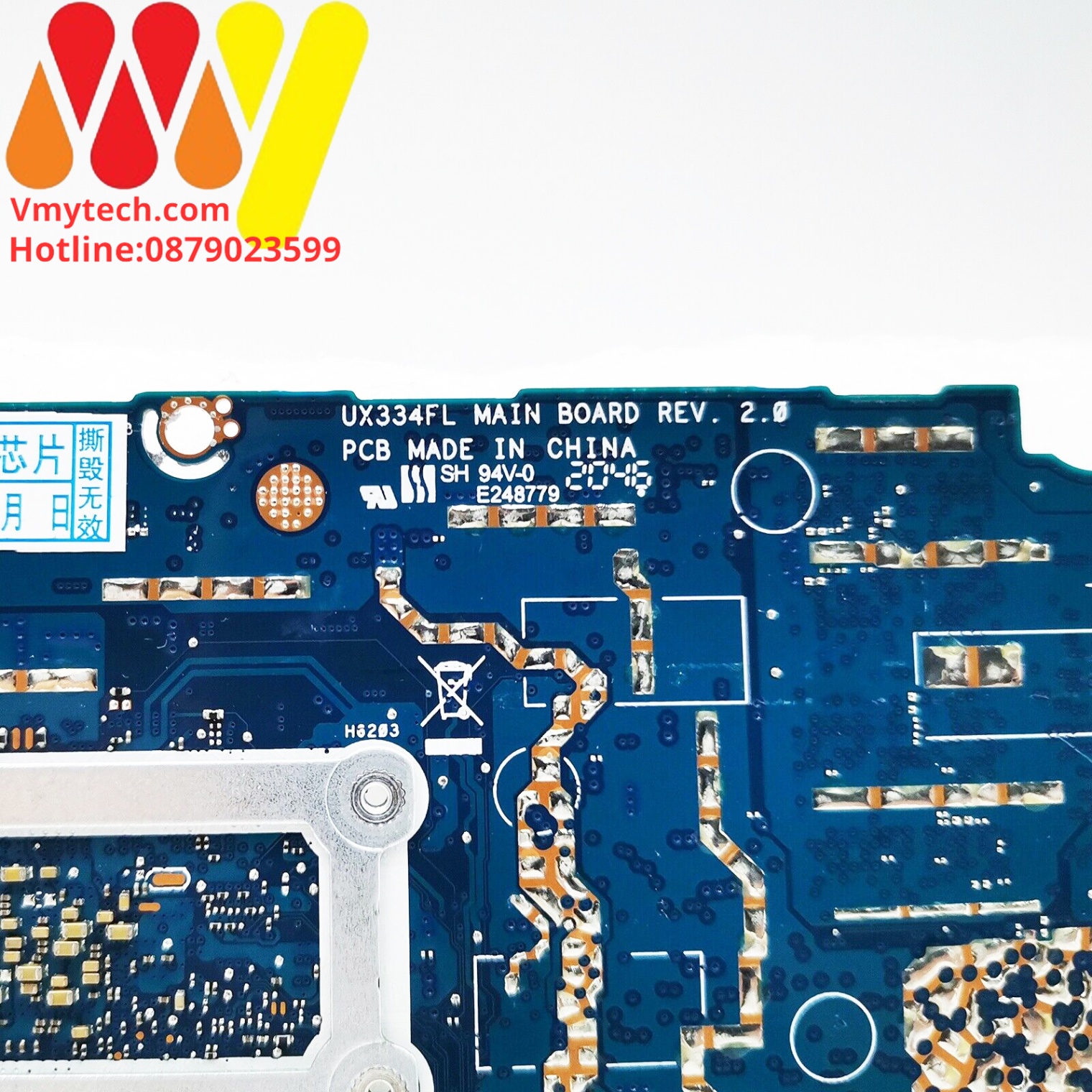 MAIN thay thế dùng cho Laptop ASUS UX334FL, UX434FAC, UX334F I7-10510U VGA RỜI