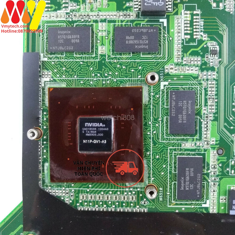 Main Thay thế dùng cho Laptop ASUS N61J, N61JV mã : 60-NYKMB1200