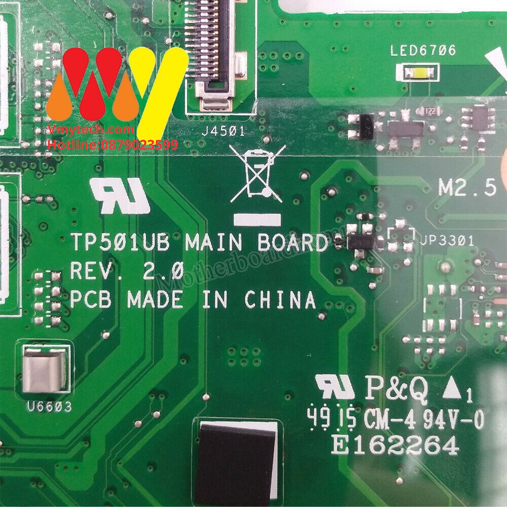 MAIN ASUS TP501, TP501U, TP501UQK I5-6200 VGA RỜI
