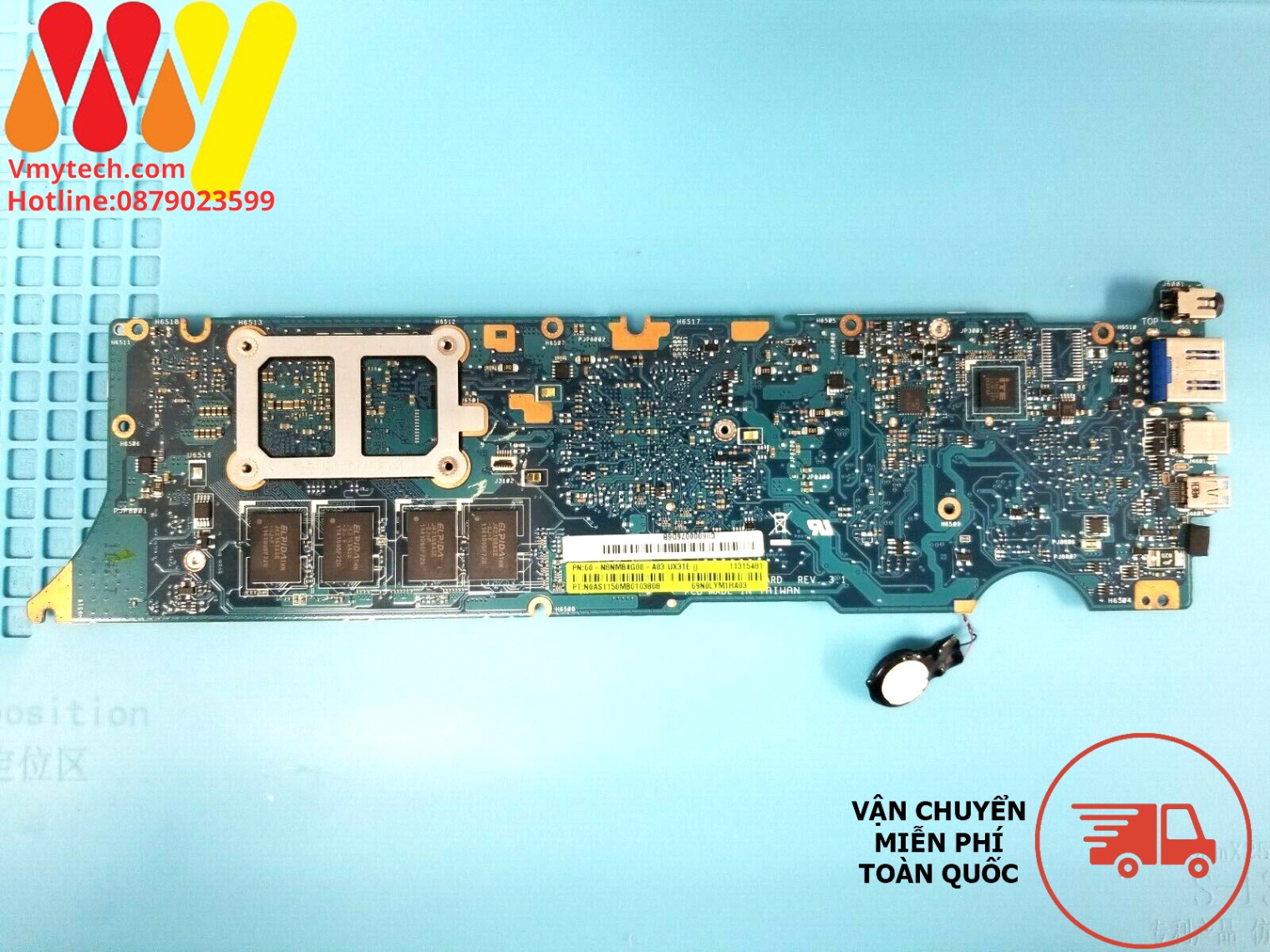 MAIN thay thế dùng cho Laptop ASUS UX31E I7-2677