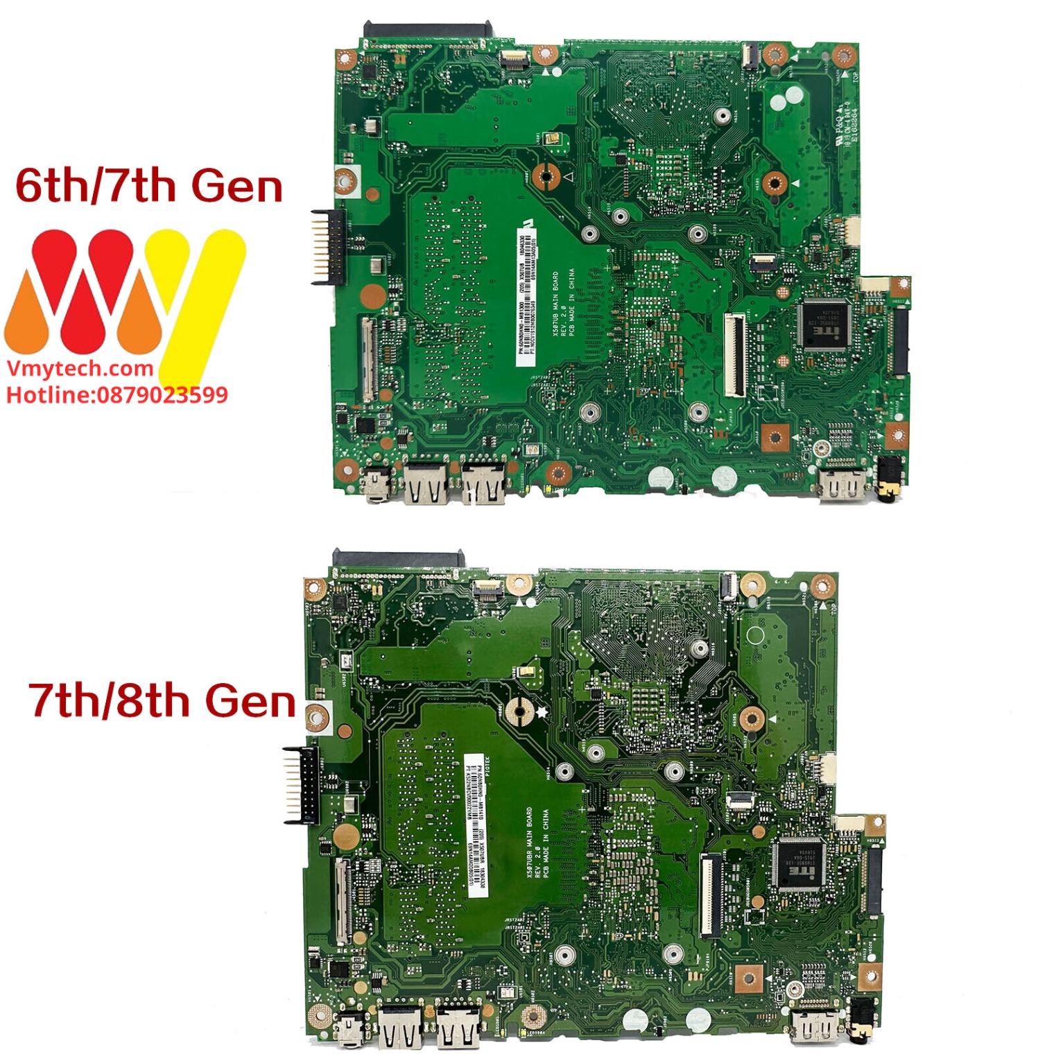 MAIN Thay thế Laptop ASUS X507UBR, X507UF, A507UB, R507UB, X507 I5-8250U