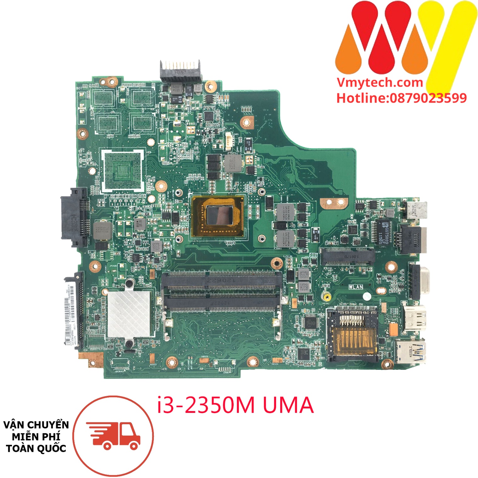 Main thay thế dùng cho Laptop ASUS A84S, A43S, K43SD, K43E, K43SD I3-2310