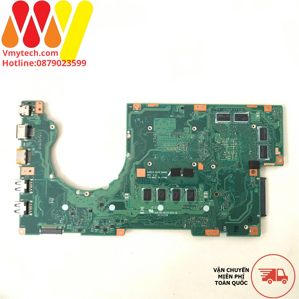 Main Thay thế dùng cho Laptop ASUS K501LX, K501LB, K501LX I7-5500